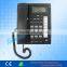 Two wire analog caller ID phone for businsess with black color PH206