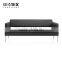 Modern style furniture office commerical three seaters fabric sofa