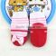 Customized beautiful soft good quality nice shoe baby socks with cute bowknot made of cotton