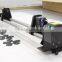 Take up reel system with tention bar for banner printer