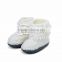 Hot selling newborn kids winter shoes, fluffy faux fur women soft boot, crochet and knitted mini socks