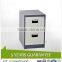 metal furniture powder coated metal 2 drawer cabinet