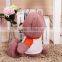 China design oem multifunctional beautiful purple color plush teddy bear toy