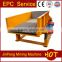 1200X1400 chute feeder for 1000tpd gold processing plant