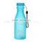 Manufacturers Custom Unbreakable Leak-proof Plastic Portable Soda Bottles Frosted