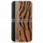 Protective leopard pattern pu leather case for iphone 6 plus