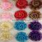 Hot sale handmade ribbon flower for kids dancing dresses