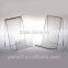 Factory Wholesale cheap magazine rack fashion acrylic display holder for magazine Plexiglass book rack