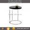 Wooden Top Steel Frame Coffee Table
