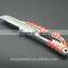 2016 new design aluminium alloy handle 18mm art cutter knife utility knife