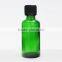 50ml green glass dropper bottles with child resistant cap