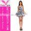 Short Sleeve Womens Skater Dress