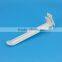 wholesale white /black plastic display hook for cardboard