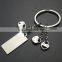 promotional items keychain metal zinc with logo ,metal car logo keychain