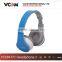 VCOM NEW red foldable bluetooth headphone with high bluetooth solution