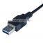 Multi function USB 3.0 to rj45 Adapter with 3 Ports Hub