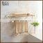 11720-ag New design zinc alloy rose gold bathroom accessory towel shelf