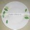 2016 new flower pattern ceramic plates & bowl , custom printed ceramic plate &bowl , restaurant ceramic plates & bowl