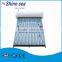 Pressurized heat pipe vacuum solar collector solar water heating system in kerala