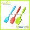 2PCS L S Size Silicone covered Metal Non-Stick Spatula Set, Kitchen Utensils, Baking Tools