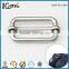 Nickel Metal Bag Strap Adjustable Slide Pin Buckle Belt For Bag Hardware