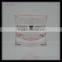 hot selling white acrylic waist 15g 30g 50g cosmetic jar container for cosmetic packaging