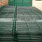 RAL6005 folded Mesh galvanized welded / Paneles electrowelded fence with 40*60mm post