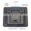 RF Wireless RCC LED Weather Station Clock Black With Backlight Indoor Outdoor Temperature Humidity With 2 Sensors