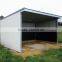 flat roof storage shed/livestock shelter