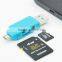 Universal Card Reader Mobile phone PC Smart Card Reader Micro USB OTG Card Reader OTG TF / SD Card Reader