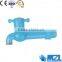 long nozzle pvc plastic tap and pvc plastic faucet