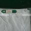 PVC laminated fireproof fabric white fabric
