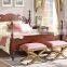 Antique Replica Style Round Dinning Table And Chairs, Retro Wood Carved Furniture Dinning Room Set