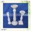 custom design die cut paulownia wooden candle stand holder