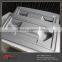 Custome ABS dark grey plastic parts cars Vacuum forming