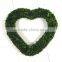 42'' Preserved boxwood love wreath topiary