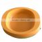 Manufacturer Supply Pretty design OEM available bamboo dog travel water bowl