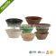 fashionable plain garden planter recycled UV-resistant producer