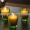 crystal glass candle holders