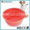 2010 hot selling silicone folding wild bird chicken pet feeder for all kinds of pets