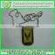 2015 Hot Sale Fashion Silicon Dog Tag|Fashion Silicone dog tag|Debossed Logo