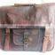 Handmade vintage genuine leather college briefcase