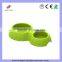 double pet water bowl