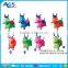 6 colors inflatable cow pvc toy animal for you selection