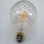 G95 led filament bulb lights 4W decoration light 2200K ROHS, have the beautiful You want