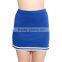 Womens A-Line Cheerleaders Uniform Skirt 100% Polyetser Elastic Waistband Sexy Plus Size Cheerleading Skirts