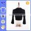 Normal fall style curvy botton hem waist length short open coat