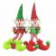 Custom stuffed elf christmas decoration cheap decorative elf