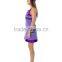 Women's Purple Crayon Fancy Dress Costume