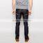 black plain casual denim jeans made in china factory price for men